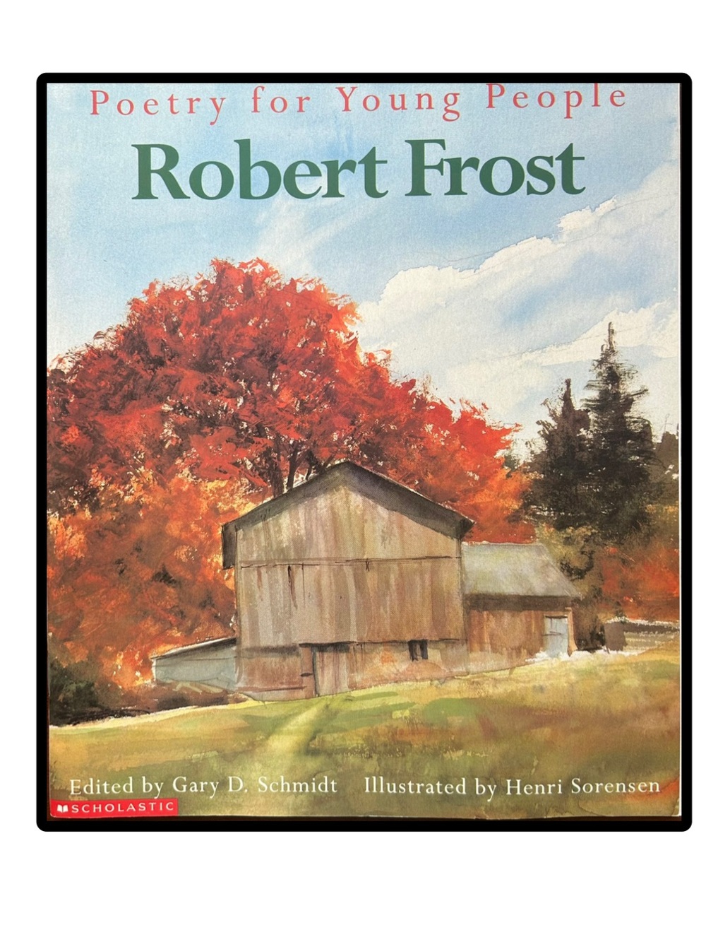 BUNDLE & SAVE🎉 Robert Frost Poetry for Young People Softcover Book